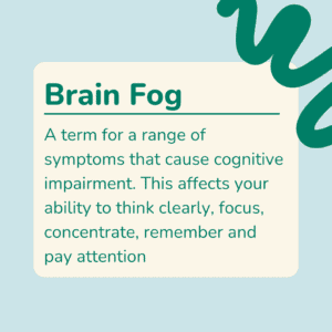 Brain fog definition and explanation for chronic illness