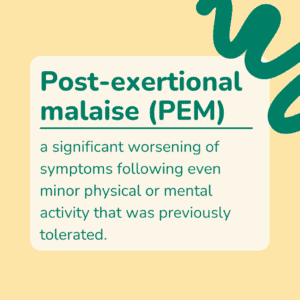 Post-exertional-malaise definition and explanation for chronic illness